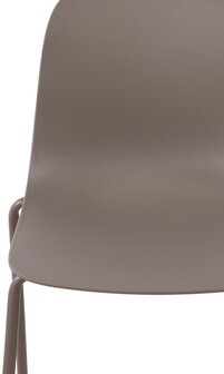 2-delige set stoel Hirdan, Taupe