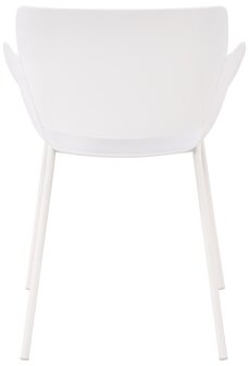 2-delige set stoel Ilpini, Wit