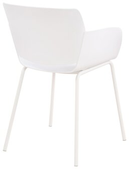 2-delige set stoel Ilpini, Wit