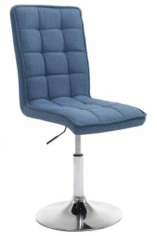Eetkamerstoel Pikeng V2 Stof, Blauw