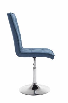 Eetkamerstoel Pikeng V2 Stof, Blauw
