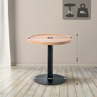 Bijzettafel Espan M, 