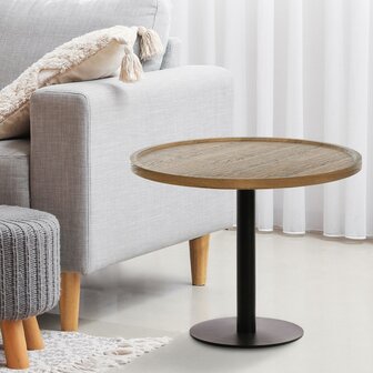Bijzettafel Espan L, Bruin