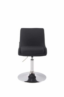 Lounger Cleb Stof, Zwart