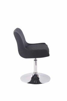 Lounger Cleb Stof, Zwart