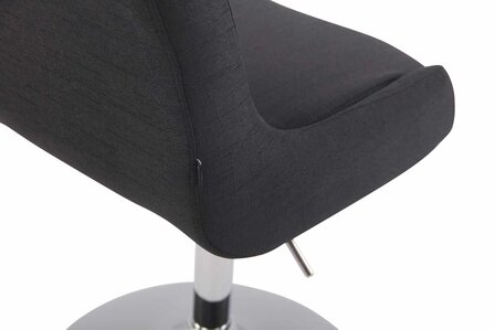 Lounger Cleb Stof, Zwart