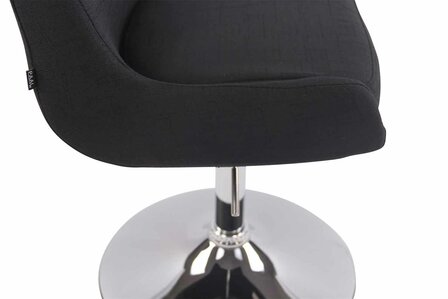 Lounger Cleb Stof, Zwart