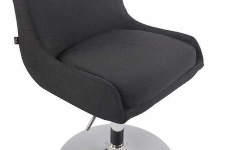 Lounger Cleb Stof, Zwart