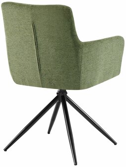 Eetkamerstoel Janoh Stof, Groen