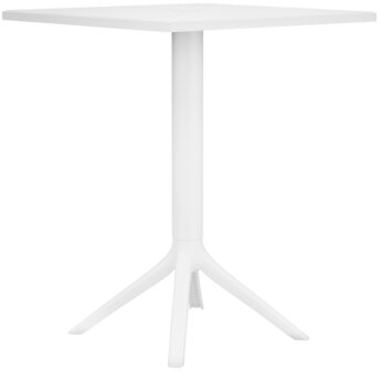 Tafel Navelu 60x60 cm, Wit
