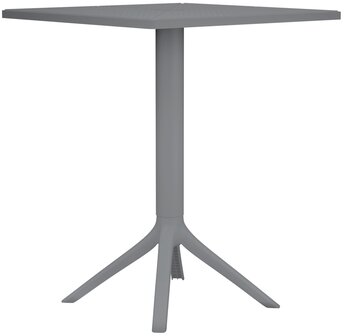 Tafel Navelu 60x60 cm, Grijs