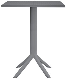 Tafel Navelu 60x60 cm, Grijs