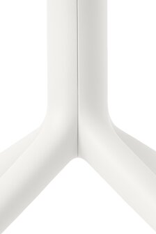 Tafel Lanvel 80x80 cm, Wit
