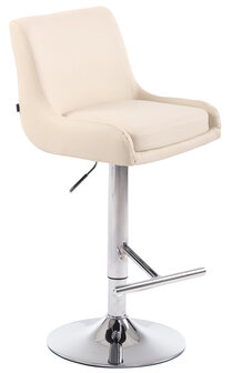 Barstoel Cleb Kunstleer C, Creme