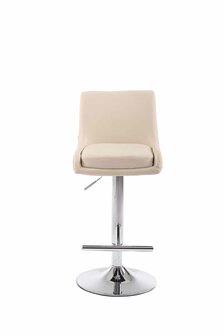 Barstoel Cleb Kunstleer C, Creme