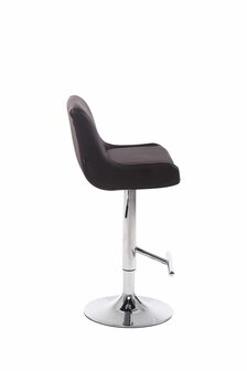 Barstoel Cleb Kunstleer C, Bruin