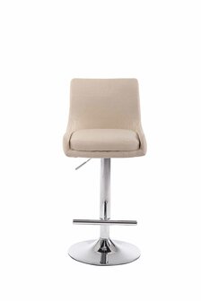 Barstoel Cleb Stof C, Creme