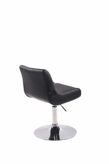 Lounger Cleb Kunstleer, Zwart