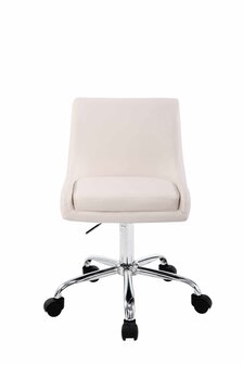 Werkkruk Cleb Kunstleer, Wit