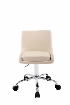 Werkkruk Cleb Kunstleer, Creme
