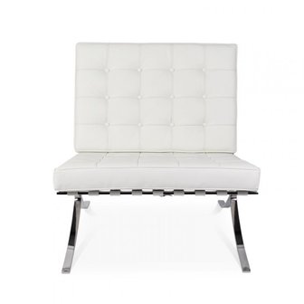 Barcelona Chair Wit