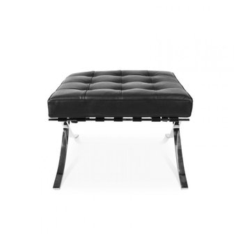 Barcelona Hocker Zwart