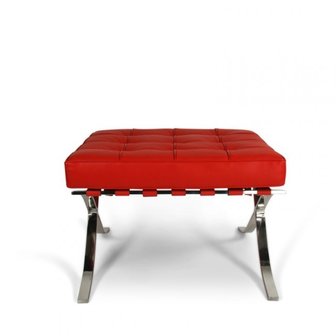 Barcelona Hocker Rood