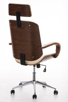 Moderne Bureaustoel - Trendy Bureaustoel Suus Creme 