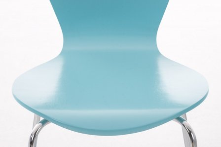 Eetkamerstoel Silke Licht Blauw