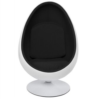 Fauteuil Valerie (Egg Chair / Ei Stoel) Wit