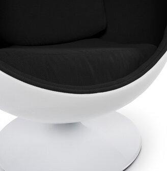Fauteuil Valerie (Egg Chair / Ei Stoel) Wit