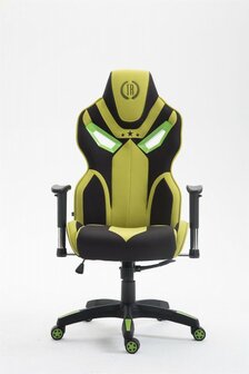 Gaming Stoel Dylan Stof Groen (ideaal voor lange of zware personen)