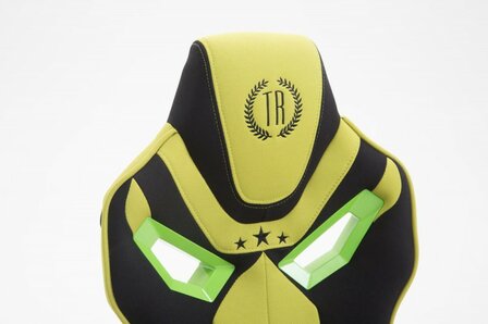 Gaming Stoel Dylan Stof Groen (ideaal voor lange of zware personen)