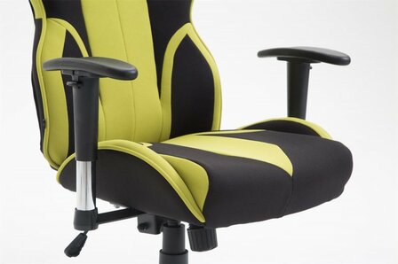 Gaming Stoel Dylan Stof Groen (ideaal voor lange of zware personen)