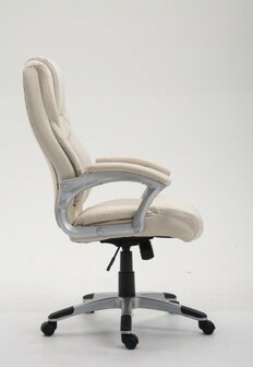 Bureaustoel Bowie Stof Creme