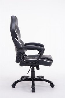 Gaming Stoel Enzo Zwart (brede zitting - zware belasting)