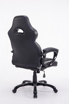 Gaming Stoel Enzo Zwart (brede zitting - zware belasting)