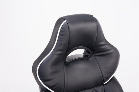 Gaming Stoel Enzo Zwart (brede zitting - zware belasting)