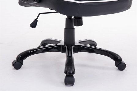 Gaming Stoel Enzo Zwart (brede zitting - zware belasting)