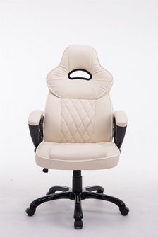 Gaming Stoel Enzo Creme (brede zitting - zware belasting)