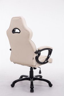 Gaming Stoel Enzo Creme (brede zitting - zware belasting)