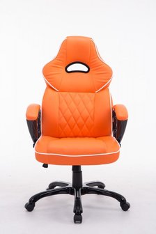 Gaming Stoel Enzo Oranje (brede zitting - zware belasting)