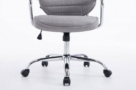 Bureaustoel Romsaya Stof Lichtgrijs - Comfortabel