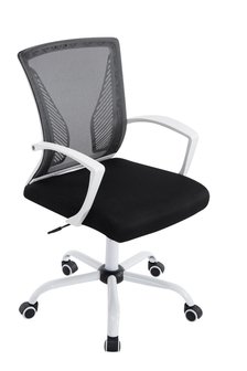 Bureaustoel Claartje Zwart-Netbekleding-Modern-Trendy