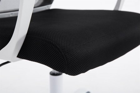 Bureaustoel Claartje Zwart-Netbekleding-Modern-Trendy