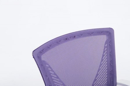 Bureaustoel Claartje Paars-Netbekleding-Modern-Trendy