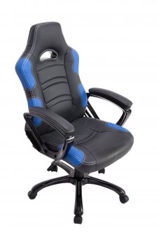 Gaming Stoel Dexter Zwart Blauw