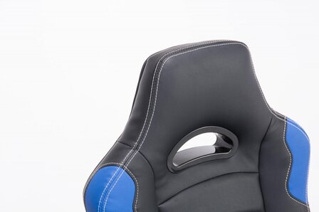 Gaming Stoel Dexter Zwart Blauw