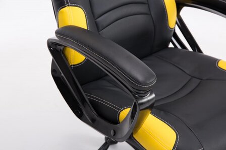 Gaming Stoel Dexter Zwart Geel