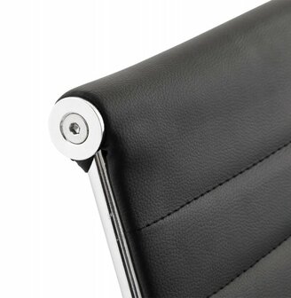 Bureaustoel Dallas Zwart-Design-Leer